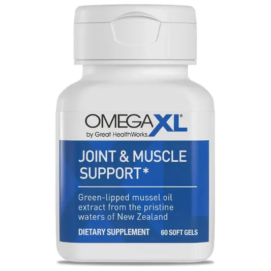 OmegaXL Joint Support – 120 Softgels (Green-Lipped Mussel Oil)